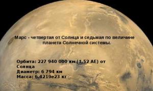 Marsi satelliitide esitlus