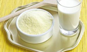 Powdered milk: composition and calorie content, pros and cons of using