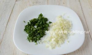Dolma de ternera en hojas de parra: una receta paso a paso con una foto de cocinar en casa
