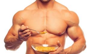 Výpočet BJU pre mužov na zvýšenie telesnej hmotnosti