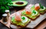 Simple dishes with avocado: step by step recipes with photos Avocado how to eat recipes
