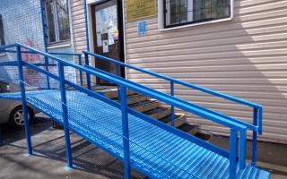 Ramps for disabled people: standards