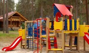 Do-it-yourself children's playground installation