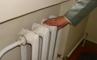 Cómo rechazar la calefacción en un edificio de apartamentos.